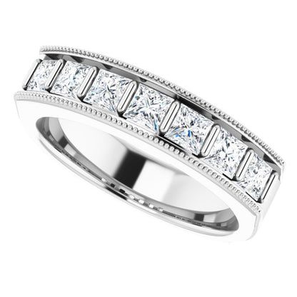1 3/8 CTW Natural Diamond Band, 5.75 mm