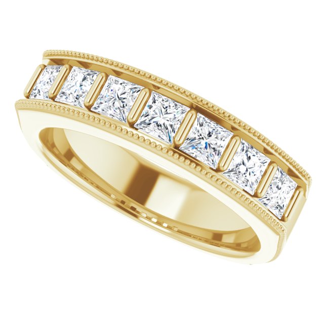 1 3/8 CTW Natural Diamond Band, 5.75 mm