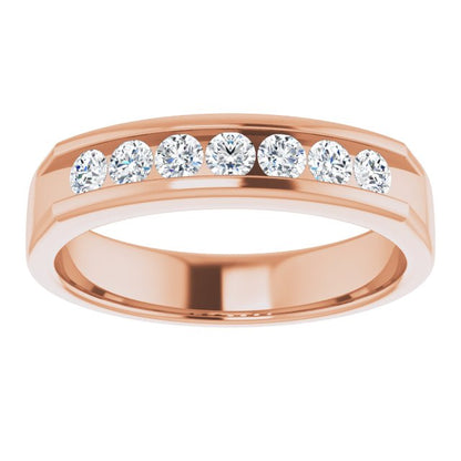 1/2 CTW Natural Diamond Band, 4.85 mm
