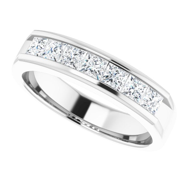 1 1/8 CTW Natural Diamond Band, 5.1 mm