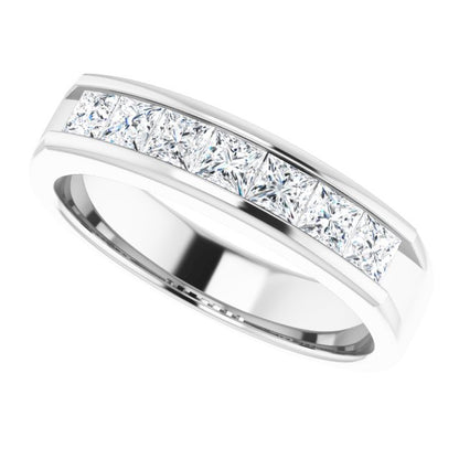 1 1/8 CTW Natural Diamond Band, 5.1 mm