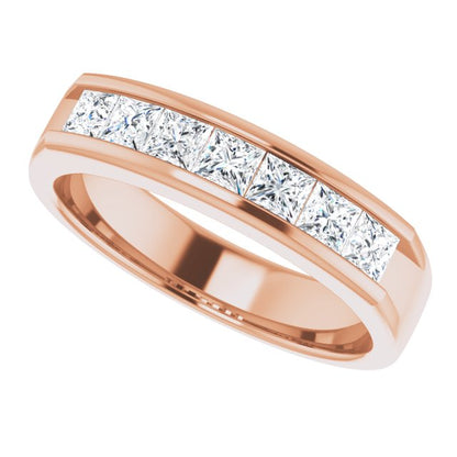 1 1/8 CTW Natural Diamond Band, 5.1 mm