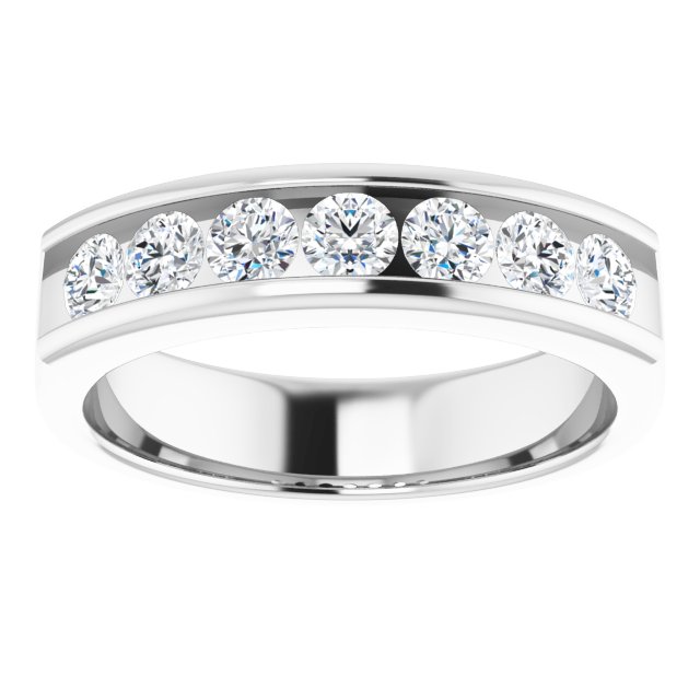 1 CTW Natural Diamond Band, 5.6 mm