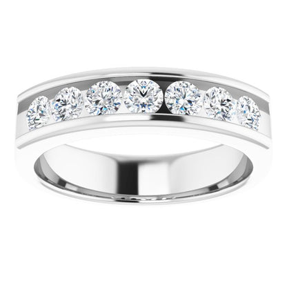 1 CTW Natural Diamond Band, 5.6 mm
