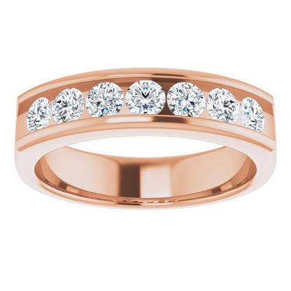 1 CTW Natural Diamond Band, 5.6 mm