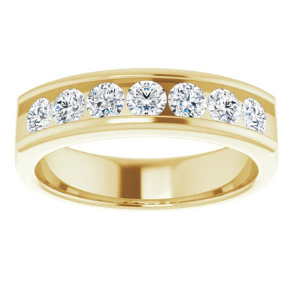 1 CTW Natural Diamond Band, 5.6 mm