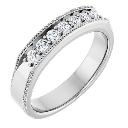 1 3/4 CTW Natural Diamond Band, 6 mm