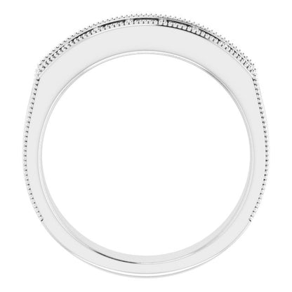 3/4 CTW Natural Diamond Band, 5.5 mm