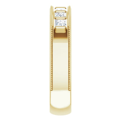 9/10 CTW Natural Diamond Band, 5.25 mm