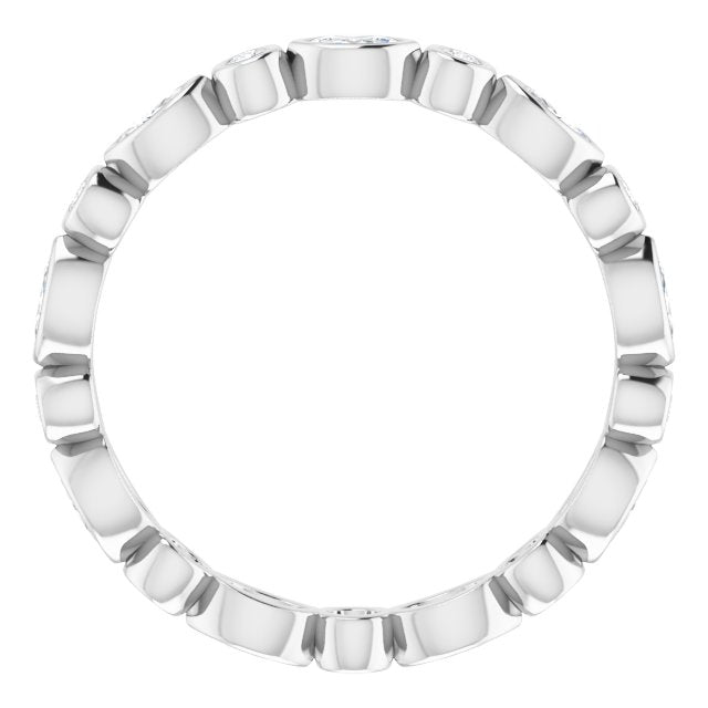 1/3 CTW Natural Diamond Eternity Band, 2.64 mm
