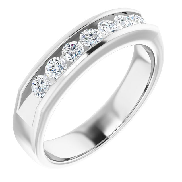 3/4 CTW Natural Diamond Band, 5.1 mm