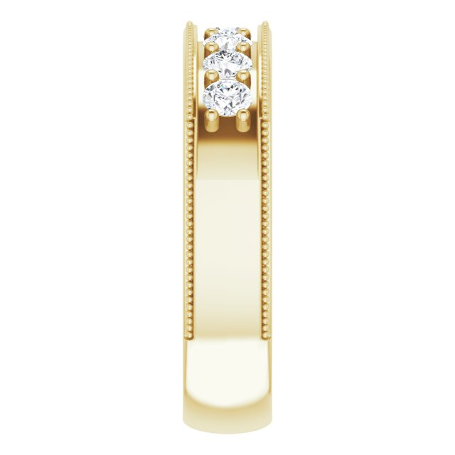 7/8 CTW Natural Diamond Band, 5.7 mm