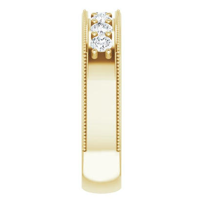 7/8 CTW Natural Diamond Band, 5.7 mm