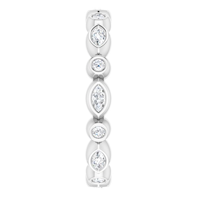 1/4 CTW Natural Diamond Eternity Band, 2.64 mm