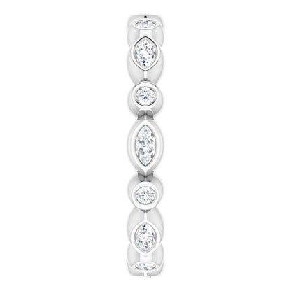 1/4 CTW Natural Diamond Eternity Band, 2.64 mm