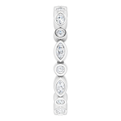 1/3 CTW Natural Diamond Eternity Band, 2.64 mm