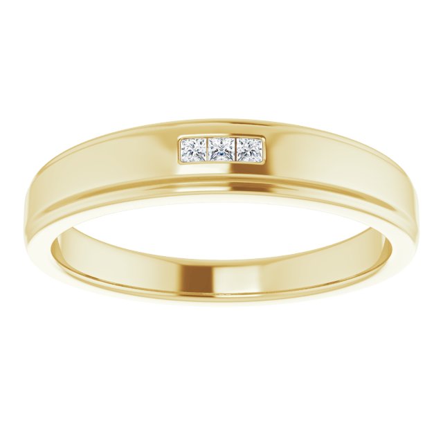 0.07 CTW Natural Diamond Band