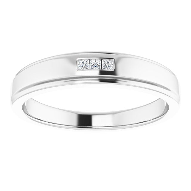 0.07 CTW Natural Diamond Band