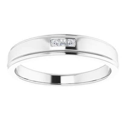 0.07 CTW Natural Diamond Band