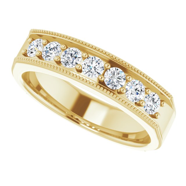 3/4 CTW Natural Diamond Band, 5.5 mm