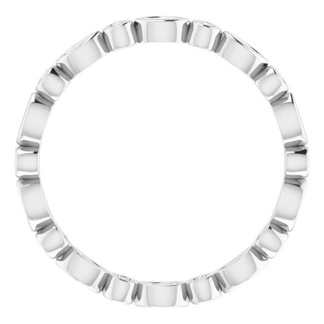 3/8 CTW Natural Diamond Eternity Band, 2.64 mm
