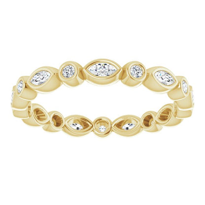 1/3 CTW Natural Diamond Eternity Band, 2.64 mm