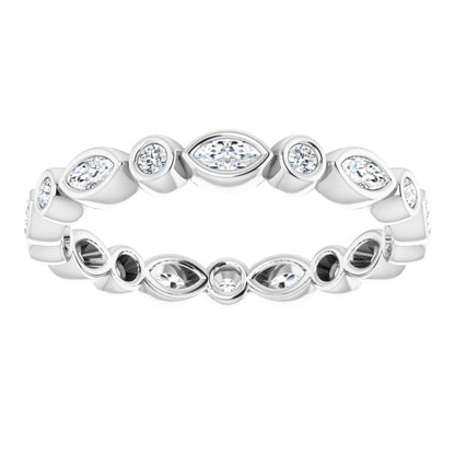 1/3 CTW Natural Diamond Eternity Band, 2.64 mm