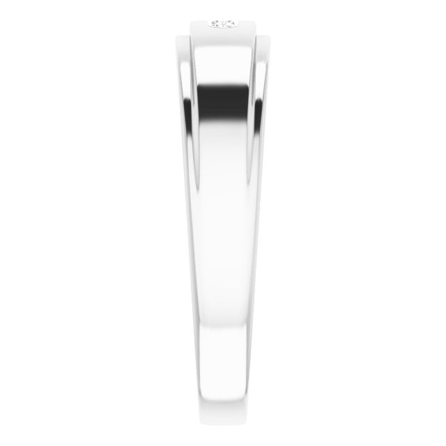 1/10 CTW Natural Diamond Band, 6 mm