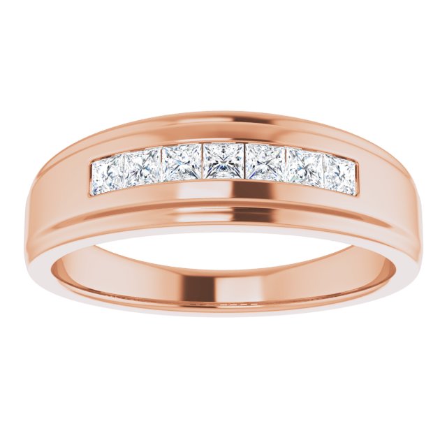 1/2 CTW Natural Diamond Band, 6.75 mm