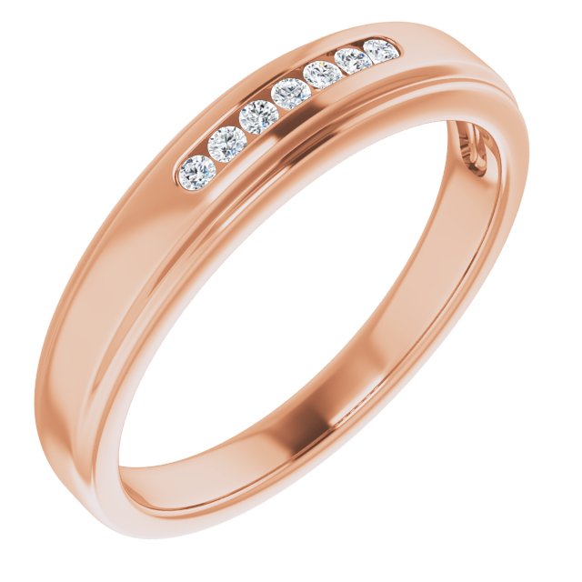 1/10 CTW Natural Diamond Band, 4.5 mm