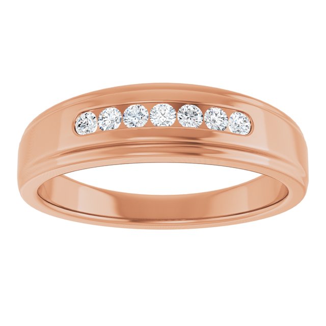 1/5 CTW Natural Diamond Band, 6 mm