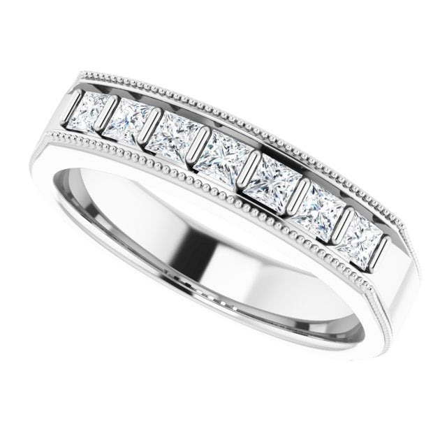 3/4 CTW Natural Diamond Band, 5.5 mm