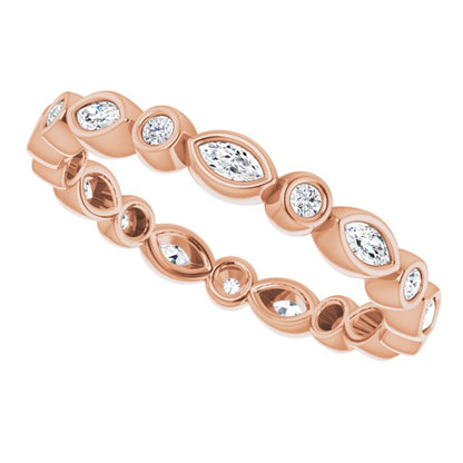 1/3 CTW Natural Diamond Eternity Band, 2.64 mm