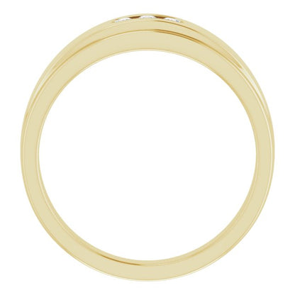 1/6 CTW Natural Diamond Band, 6.75 mm