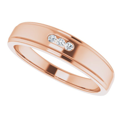 0.06 CTW Natural Diamond Band