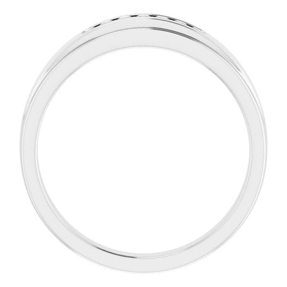 1/6 CTW Natural Diamond Band, 5.25 mm