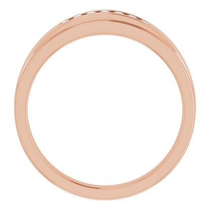 1/6 CTW Natural Diamond Band, 5.25 mm