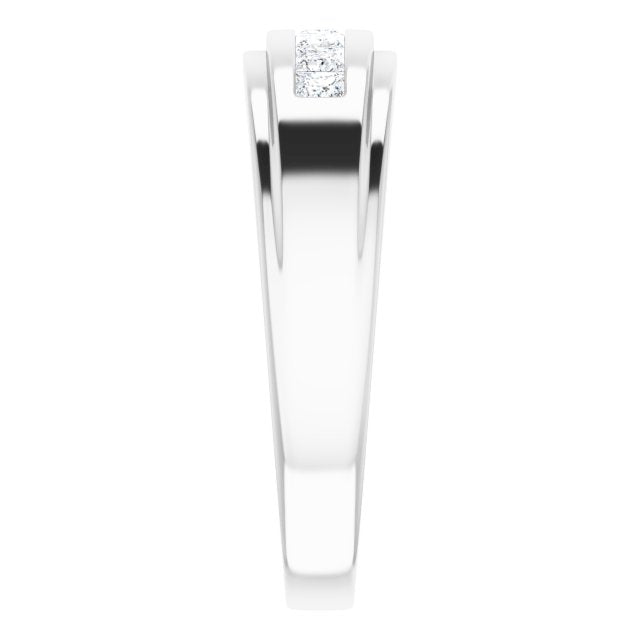 1/2 CTW Natural Diamond Band, 6.75 mm