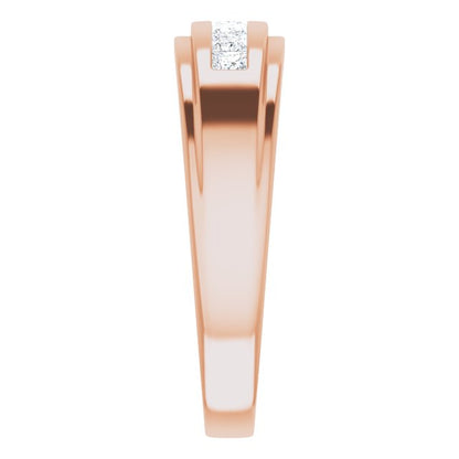 1/2 CTW Natural Diamond Band, 6.75 mm