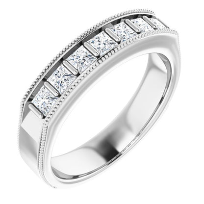 9/10 CTW Natural Diamond Band, 5.25 mm