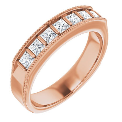 9/10 CTW Natural Diamond Band, 5.25 mm