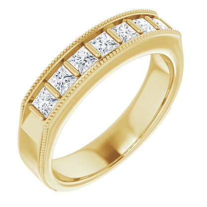 9/10 CTW Natural Diamond Band, 5.25 mm