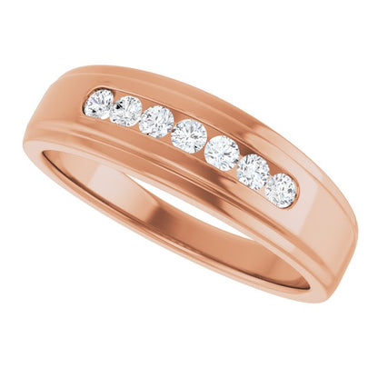 1/3 CTW Natural Diamond Band, 6.75 mm