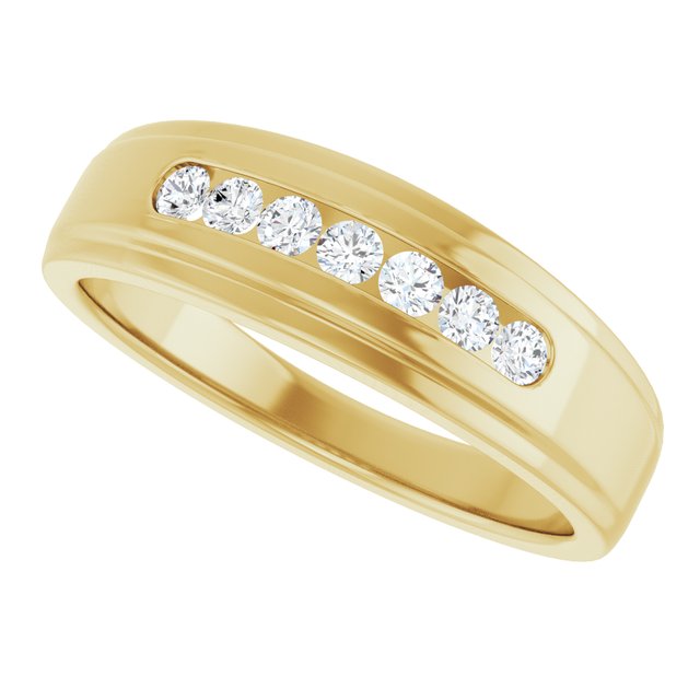 1/3 CTW Natural Diamond Band, 6.75 mm