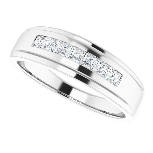 1/2 CTW Natural Diamond Band, 6.75 mm