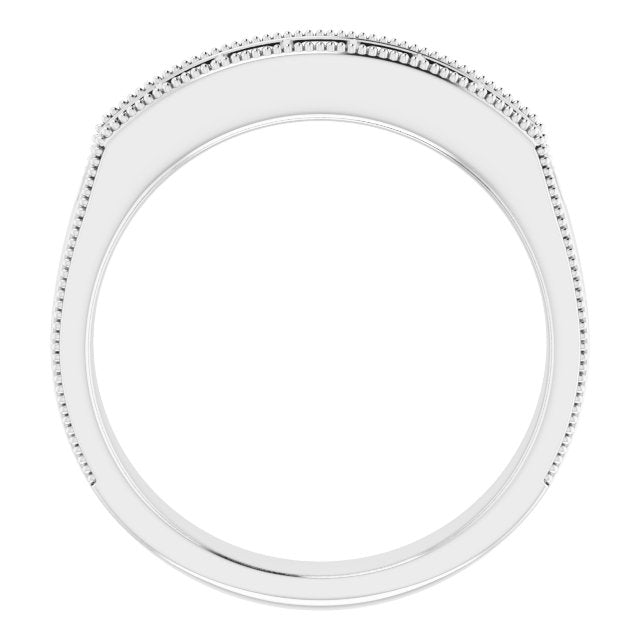 3/4 CTW Natural Diamond Band, 5.5 mm