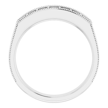 3/4 CTW Natural Diamond Band, 5.5 mm