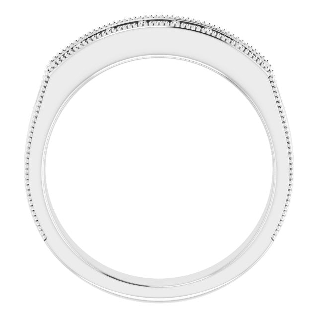 1/2 CTW Natural Diamond Band, 5.25 mm
