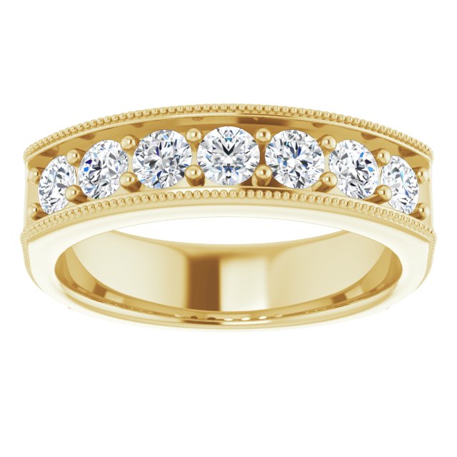 1 CTW Natural Diamond Band, 6 mm