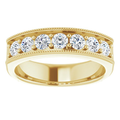 1 CTW Natural Diamond Band, 6 mm